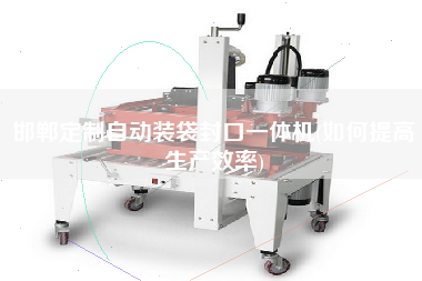 邯郸定制自动装袋封口一体机(如何提高生产效率)