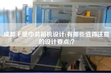 成都干纸巾装箱机设计(有哪些值得注意的设计要点)？