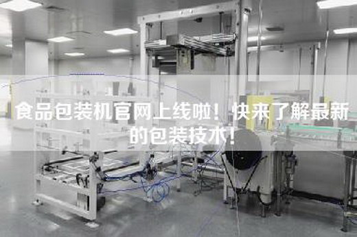 食品包装机官网上线啦！快来了解最新的包装技术！