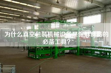 为什么真空包装机械设备是保鲜食品的必备工具？