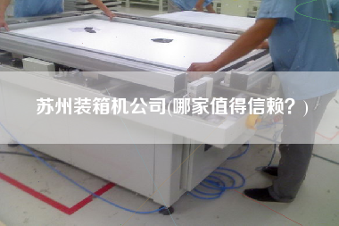苏州装箱机公司(哪家值得信赖？)