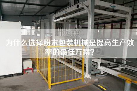 为什么选择粉末包装机械是提高生产效率的最佳方案？
