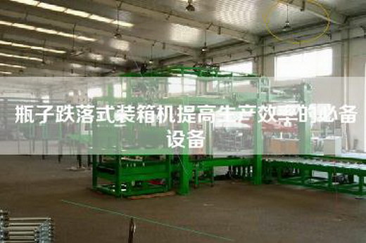 瓶子跌落式装箱机提高生产效率的必备设备