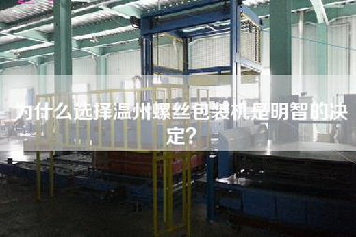 为什么选择温州螺丝包装机是明智的决定？
