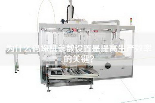 为什么码垛机参数设置是提高生产效率的关键？
