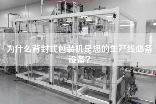 为什么背封式包装机是您的生产线必备设备？