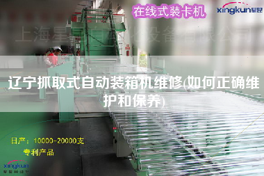 辽宁抓取式自动装箱机维修(如何正确维护和保养)