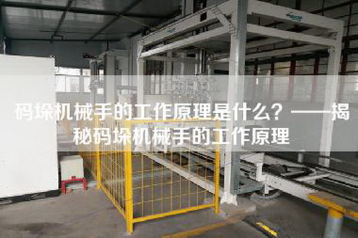 码垛机械手的工作原理是什么？——揭秘码垛机械手的工作原理