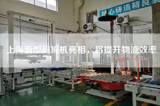 上海新型码垛机亮相，将提升物流效率