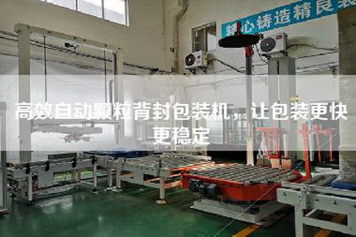 高效自动颗粒背封包装机，让包装更快更稳定