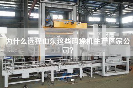 为什么选择山东这些码垛机生产厂家公司？