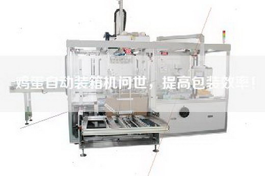 鸡蛋自动装箱机问世，提高包装效率！