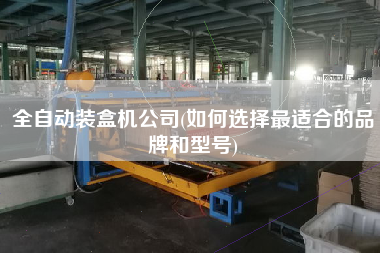 全自动装盒机公司(如何选择更适合的品牌和型号)